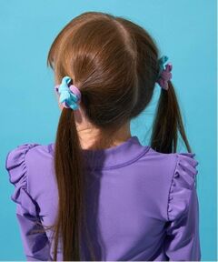 リボンヘアポニー(４個set)