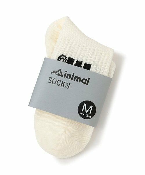 minimal / ミニマル ソックス | Mソックス（オフ ホワイト）