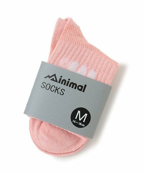 minimal / ミニマル ソックス | Mソックス（ピンク）