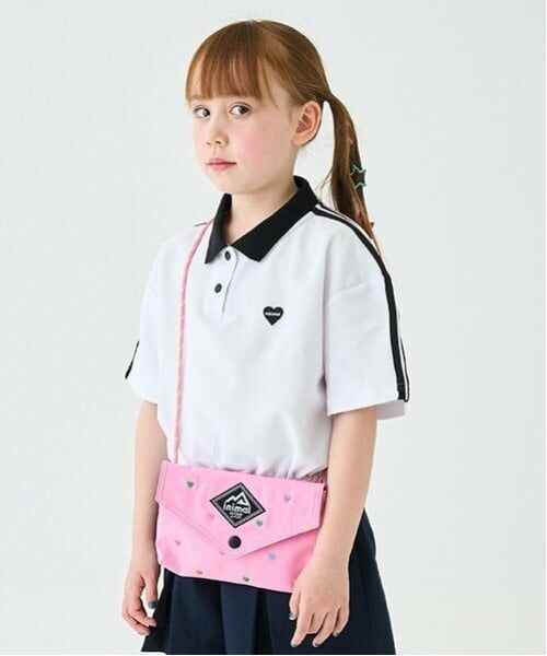 minimal / ミニマル ショルダーバッグ | minimalカラーサコッシュ（ピンク）