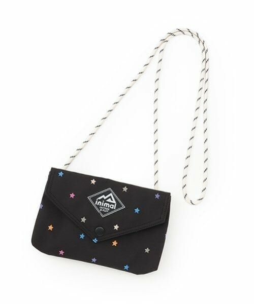 minimal / ミニマル ショルダーバッグ | minimalカラーサコッシュ（黒）