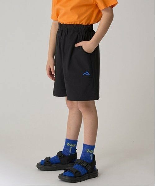 minimal / ミニマル ショート・ハーフ・半端丈パンツ | ストレッチリップショートパンツ（黒）