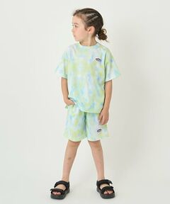 minimal / ミニマル ショート・ハーフ・半端丈パンツ | 【接触冷感】タイダイ風プリントハーフパンツ