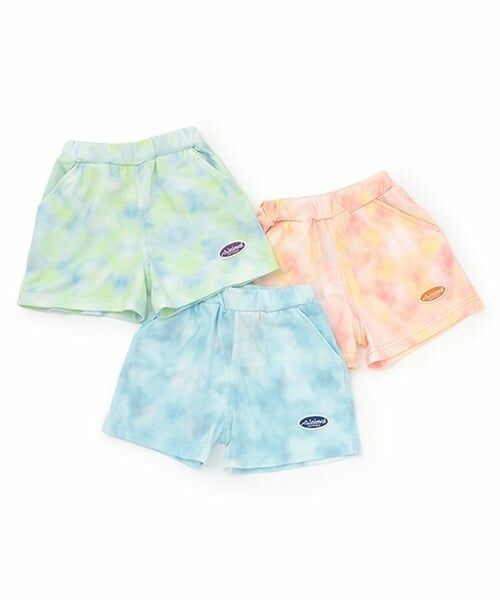 minimal / ミニマル ショート・ハーフ・半端丈パンツ | 【接触冷感】タイダイ風プリントハーフパンツ | 詳細8