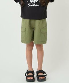 minimal / ミニマル ショート・ハーフ・半端丈パンツ | 切り替えカーゴパンツ