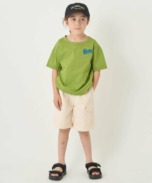 minimal / ミニマル ショート・ハーフ・半端丈パンツ | 切り替えカーゴパンツ | 詳細16