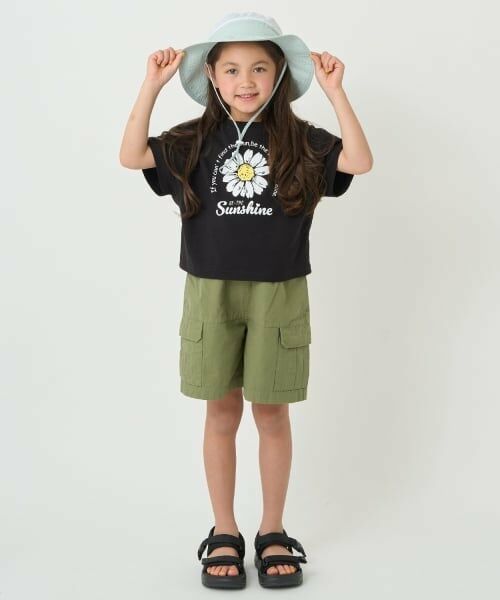 minimal / ミニマル ショート・ハーフ・半端丈パンツ | 切り替えカーゴパンツ | 詳細19