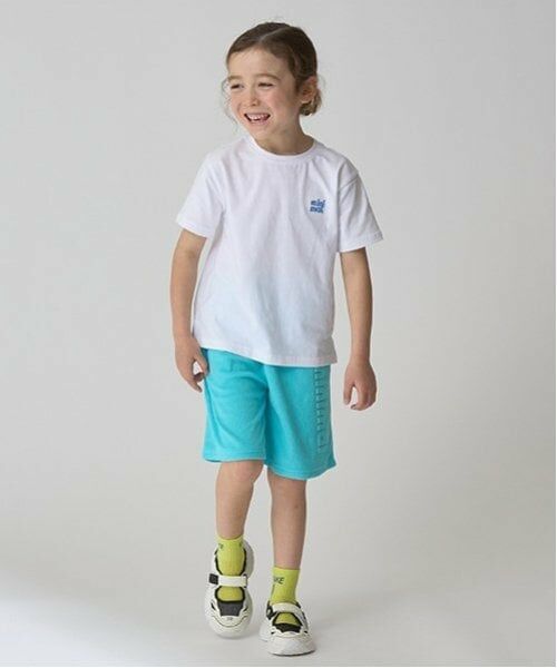 minimal / ミニマル ショート・ハーフ・半端丈パンツ | エンボス4分丈ハーフパンツ（ターコ）