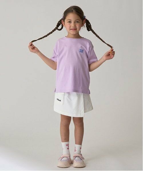 minimal / ミニマル ショート・ハーフ・半端丈パンツ | 【４WAYストレッチ】ラップキュロット（白）