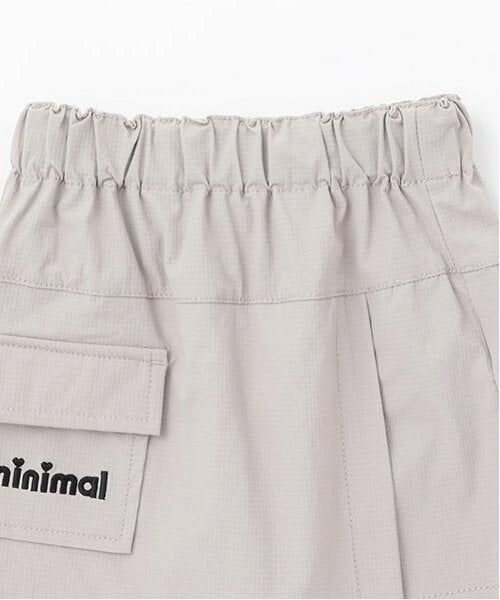 minimal / ミニマル ショート・ハーフ・半端丈パンツ | 【４WAYストレッチ】ラップキュロット | 詳細3