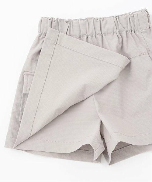 minimal / ミニマル ショート・ハーフ・半端丈パンツ | 【４WAYストレッチ】ラップキュロット | 詳細6