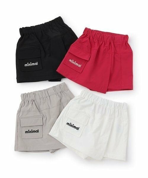 minimal / ミニマル ショート・ハーフ・半端丈パンツ | 【４WAYストレッチ】ラップキュロット | 詳細8