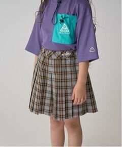 minimal / ミニマル ショート・ハーフ・半端丈パンツ | チェックプリーツキュロット