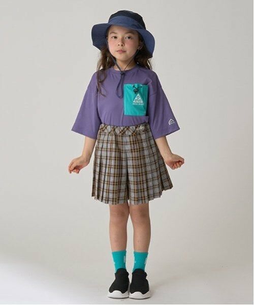 minimal / ミニマル ショート・ハーフ・半端丈パンツ | チェックプリーツキュロット | 詳細15