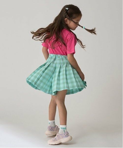 minimal / ミニマル ショート・ハーフ・半端丈パンツ | チェックプリーツキュロット | 詳細18