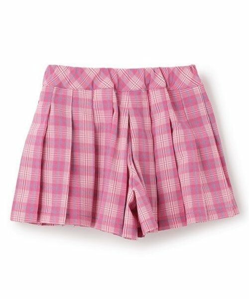 minimal / ミニマル ショート・ハーフ・半端丈パンツ | チェックプリーツキュロット | 詳細2