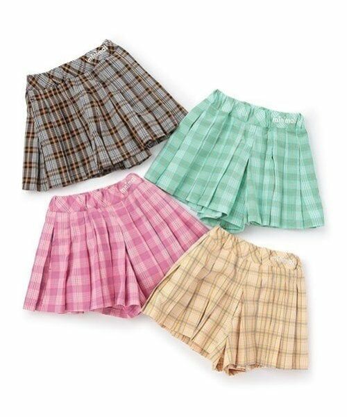 minimal / ミニマル ショート・ハーフ・半端丈パンツ | チェックプリーツキュロット | 詳細9