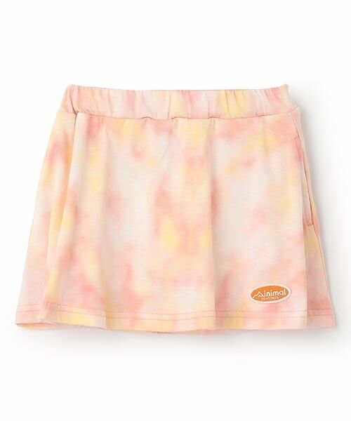 minimal / ミニマル ショート・ハーフ・半端丈パンツ | 【接触冷感】タイダイ風プリントスカートインナーパンツつき | 詳細10