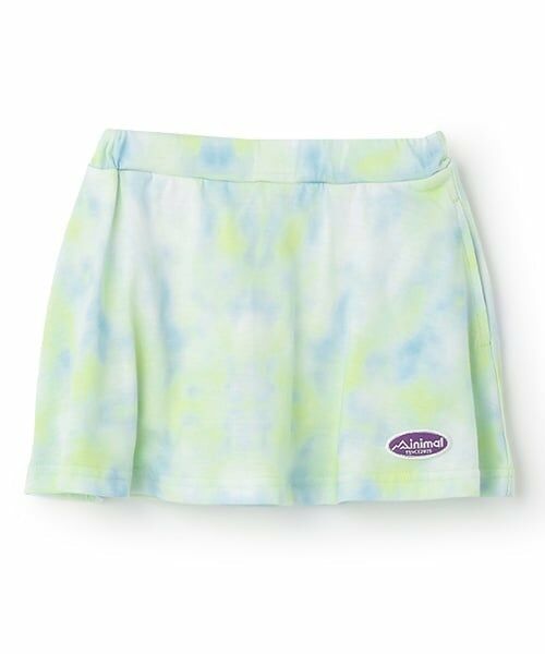 minimal / ミニマル ショート・ハーフ・半端丈パンツ | 【接触冷感】タイダイ風プリントスカートインナーパンツつき | 詳細11
