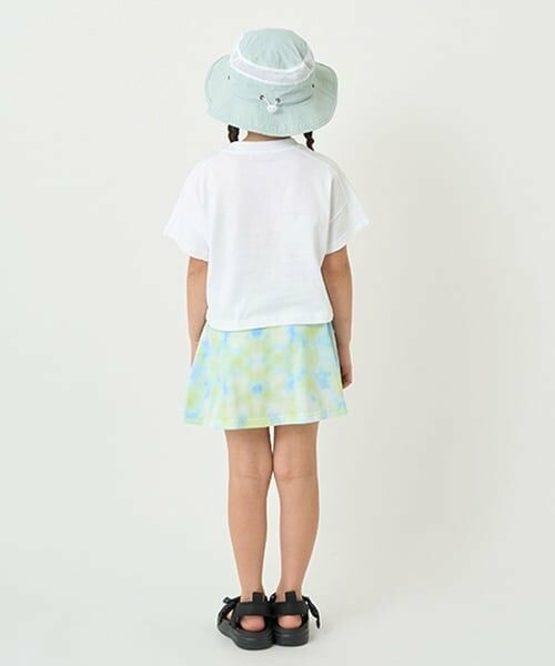 minimal / ミニマル ショート・ハーフ・半端丈パンツ | 【接触冷感】タイダイ風プリントスカートインナーパンツつき | 詳細18