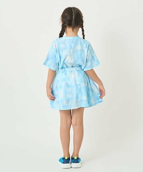 minimal / ミニマル ショート・ハーフ・半端丈パンツ | 【接触冷感】タイダイ風プリントスカートインナーパンツつき | 詳細20