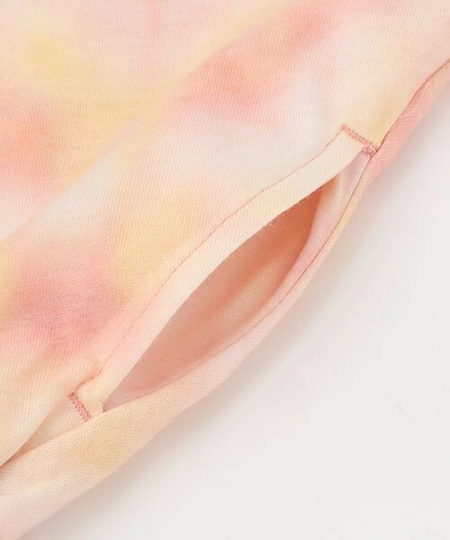 minimal / ミニマル ショート・ハーフ・半端丈パンツ | 【接触冷感】タイダイ風プリントスカートインナーパンツつき | 詳細5