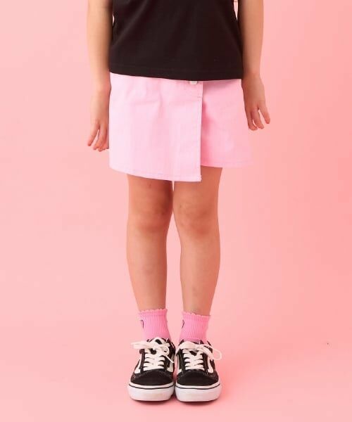 minimal / ミニマル ショート・ハーフ・半端丈パンツ | ラップショートパンツ（ピンク）