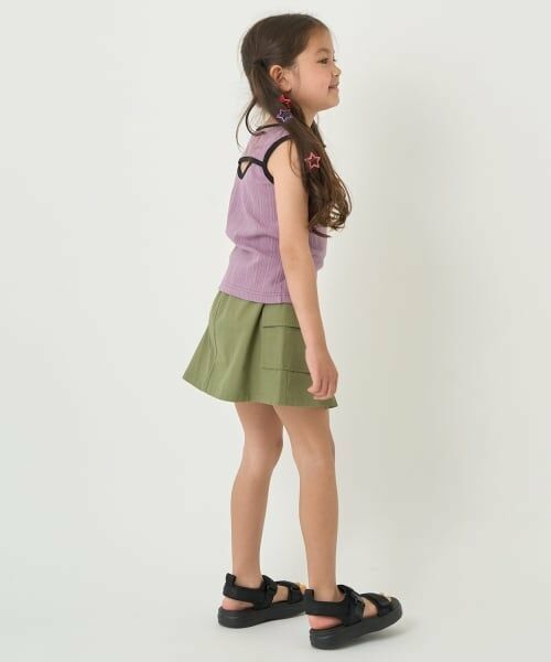 minimal / ミニマル ショート・ハーフ・半端丈パンツ | カーゴタックキュロット | 詳細17