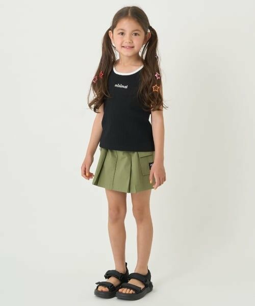 minimal / ミニマル ショート・ハーフ・半端丈パンツ | カーゴタックキュロット | 詳細19