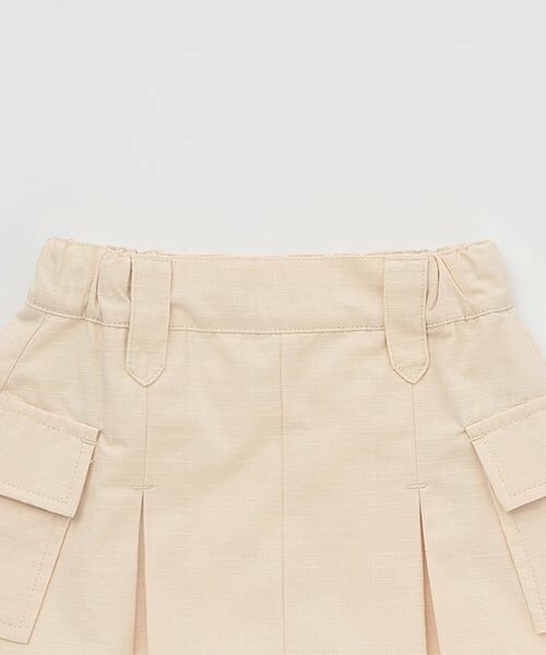 minimal / ミニマル ショート・ハーフ・半端丈パンツ | カーゴタックキュロット | 詳細2