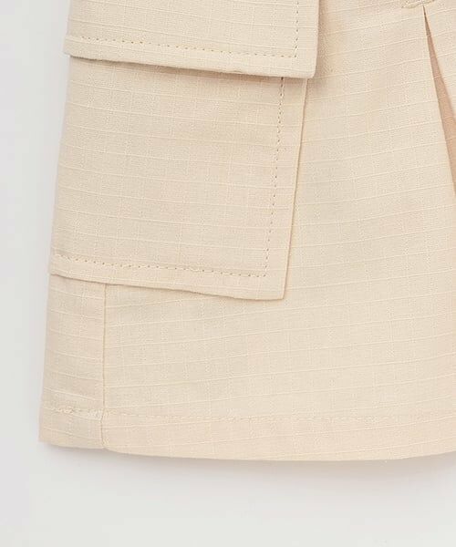 minimal / ミニマル ショート・ハーフ・半端丈パンツ | カーゴタックキュロット | 詳細6