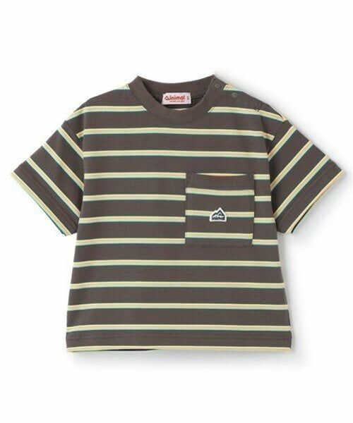 minimal / ミニマル Tシャツ | マルチボーダーTシャツ | 詳細1