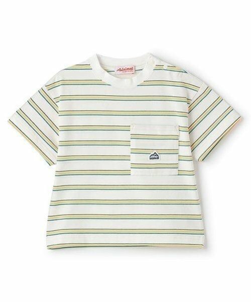 minimal / ミニマル Tシャツ | マルチボーダーTシャツ | 詳細10