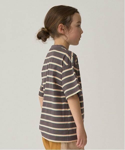 minimal / ミニマル Tシャツ | マルチボーダーTシャツ | 詳細14