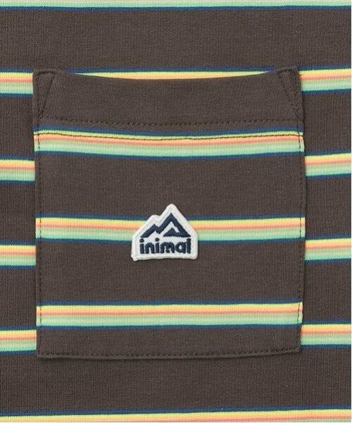 minimal / ミニマル Tシャツ | マルチボーダーTシャツ | 詳細4