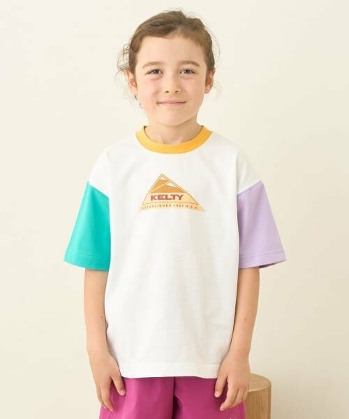 minimal / ミニマル Tシャツ | 【接触冷感】【KELTY】グラフィックアソートTシャツ（レインボー）