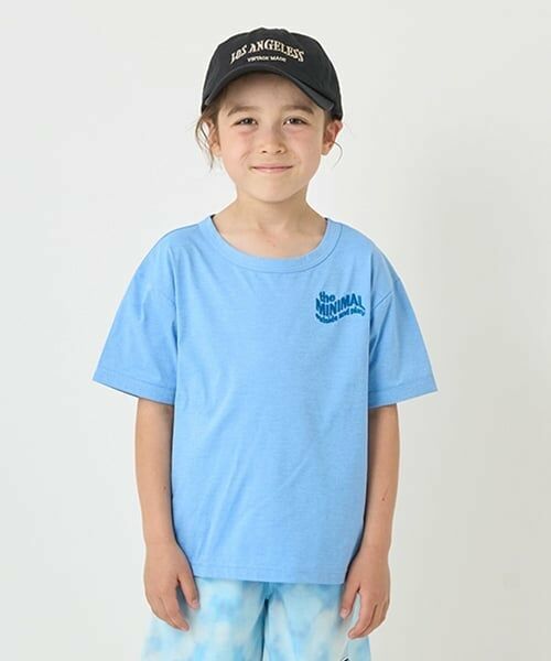 minimal / ミニマル Tシャツ | 【接触冷感】SURFアソートTシャツ（モデレート ブルー）