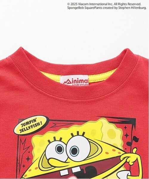 minimal / ミニマル Tシャツ | 【防汚撥水】【スポンジ・ボブ】プリントTシャツ | 詳細2