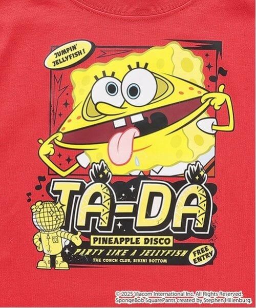 minimal / ミニマル Tシャツ | 【防汚撥水】【スポンジ・ボブ】プリントTシャツ | 詳細7