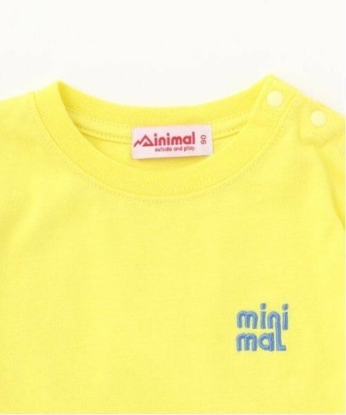 minimal / ミニマル Tシャツ | 【防汚撥水】ワンポイント刺しゅうTシャツ | 詳細3