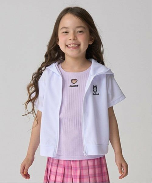 minimal / ミニマル パーカー | 【吸水速乾】ハニカムメッシュパーカ（白）