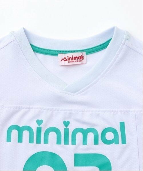 minimal / ミニマル Tシャツ | 【吸水速乾】メッシュナンバーTシャツ | 詳細3