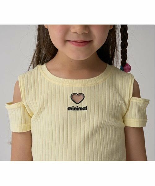 minimal / ミニマル Tシャツ | オフショルダーTシャツ | 詳細11