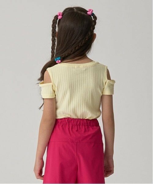 minimal / ミニマル Tシャツ | オフショルダーTシャツ | 詳細12