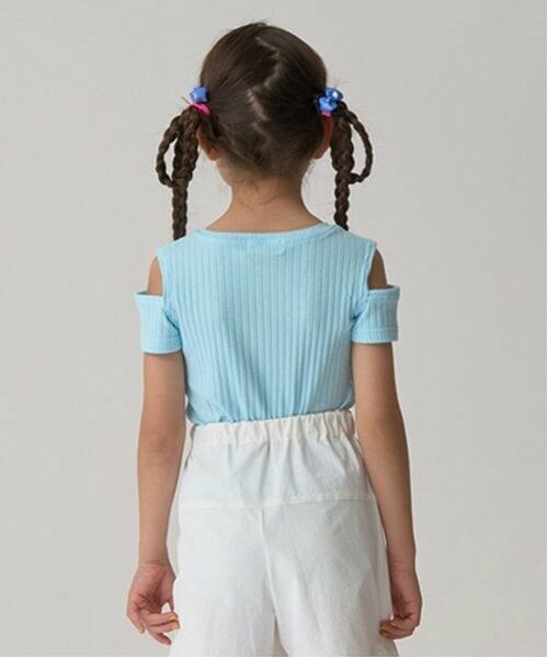 minimal / ミニマル Tシャツ | オフショルダーTシャツ | 詳細17