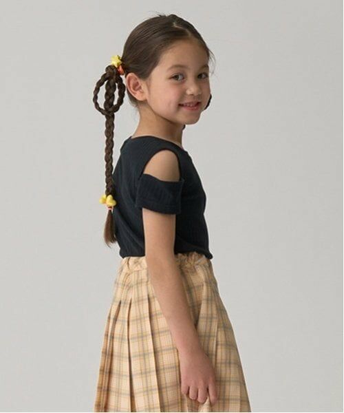 minimal / ミニマル Tシャツ | オフショルダーTシャツ | 詳細19