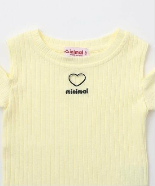 minimal / ミニマル Tシャツ | オフショルダーTシャツ | 詳細3