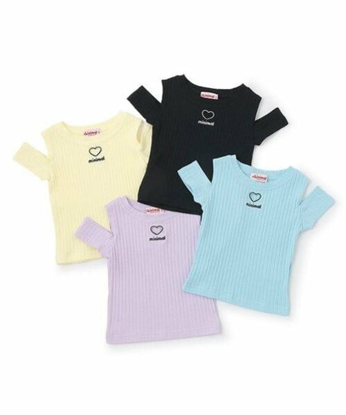 minimal / ミニマル Tシャツ | オフショルダーTシャツ | 詳細7