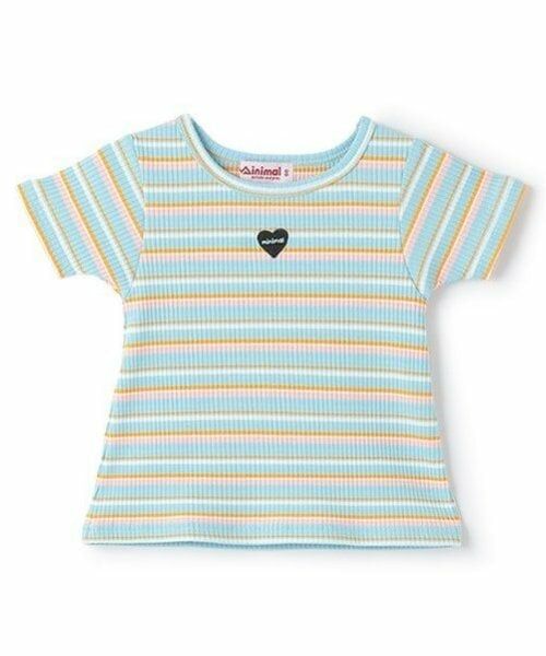 minimal / ミニマル Tシャツ | ボーダーテレコT | 詳細10