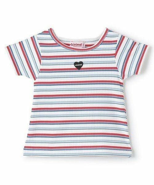 minimal / ミニマル Tシャツ | ボーダーテレコT | 詳細11